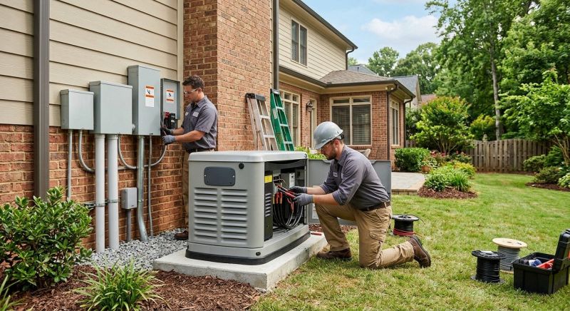 Backup Generator Installation in Roswell, GA