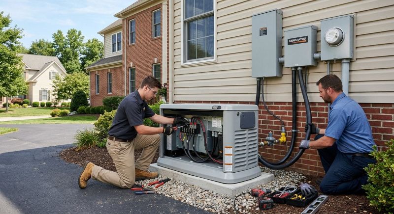 Generator Installation in Conroe, TX