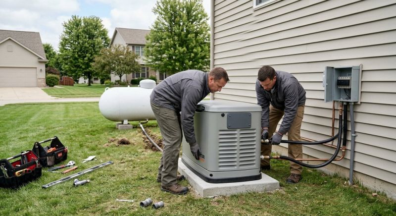 Propane Generator Installation in Provo, UT